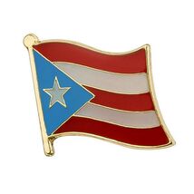 PUERTO RICO FLAG PIN 0.5" Puerto Rican National Pride Lapel Tie Hat Pinb... - $1.95