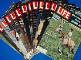 LIFE Magazines Lot of 13, Sept - Nov 1962, Kennedy, Jackie Gleason, Lincoln Cntr - £32.37 GBP