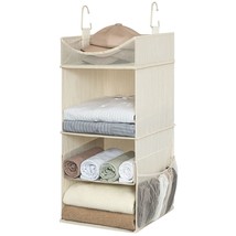 3-Shelf Hanging Closet Organizer, Adjustable Hanging Closet Organizers And Stora - £39.48 GBP