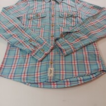 Abercrombie Fitch Men's Multicolor Plaid Long Sleeve Button Up Shirt Size Medium image 10