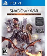 Middle-Earth: Shadow of War Definitive Edition - PlayStation 4 [video game] - $26.74 CAD