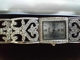 Wristwatch Silver &amp; Rinestones Everywhere - £18.66 GBP