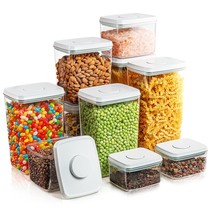 Pop Airtight Food Storage Containers For Pantry Organization, 10-Piece Bpa Free  - £128.68 GBP