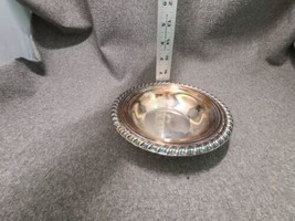 Vintage Silver Nut Candy Dish 6.5&quot; International Silver Co - $11.40