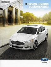 2014 Ford FUSION sales brochure catalog US 14 SE Titanium HYBRID ENERGI - $8.00