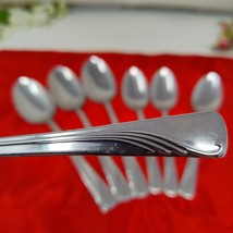 7 Piece International Silver Flatware INS53 Silco Stainless Steel Spoons - $12.98