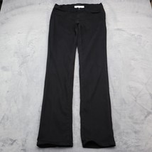 Mono B Pants Womens 28 Black Plain Mid Rise 5 Pocket Design Straight Leg Jeans - £23.72 GBP