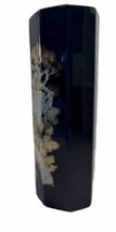 Japanese Cobalt Blue Vase, White Crane Design Vintage Original Bird Vase... - $14.96
