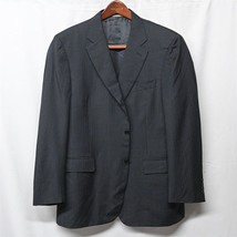 Canali 1934 54 | 44R Gray Stripe 2 Button Blazer Suit Jacket Sport Coat - £59.25 GBP