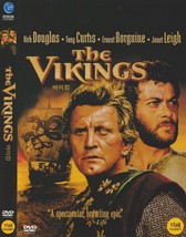 The Vikings (1958) Kirk Douglas / Tony Curtis Dvd New *Same Day Shipping* - £17.23 GBP