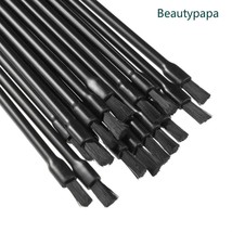 Bwautypapa 50 Pcs Flat Lip Brush Disposable Professional Make Up Lip Gloss Brush - £21.05 GBP