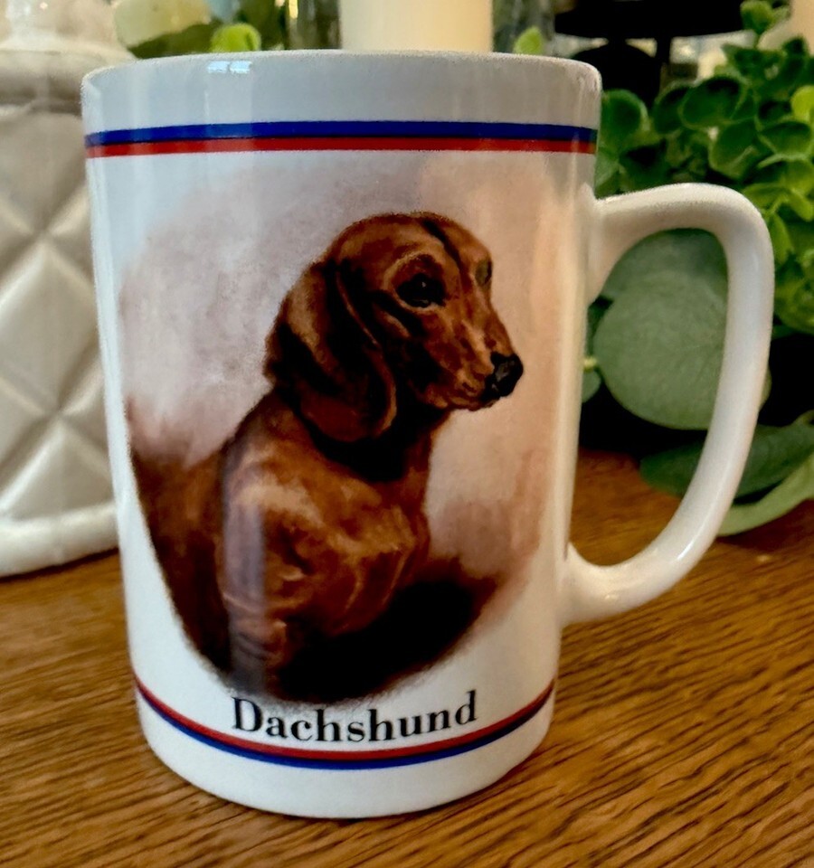 Papel Freelance Red Dachshund Cup - $10.66 Papel Freelance Red Dachshund Cup - $10.66