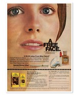 Miss Clairol &quot;Free Face&quot; Makeup Kit Mail-Away Vintage 1972 Full-Page Mag... - £7.63 GBP