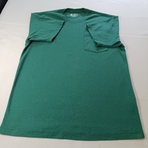 Carhartt K87 L07 Loose Fit Men's Green Cotton Blend Short Sleeve T-Shir Size M image 9