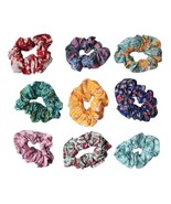 Handmade Cotton Hair Elastics for Women Floral Assorted Printed Fabric S... - €17,65 EUR