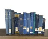 Lot of 12 Shades of blue Old Vintage Antique Rare Hardcover books - $29.69