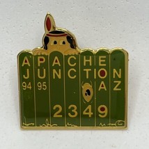 Apache Junction Arizona Elks 2349 Benevolent Protective Order Enamel Hat... - $7.95