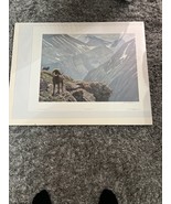 Robert BATEMAN High Country Stone Sheep Limited Edition art print MINT  ... - $189.55 CAD
