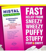 Histal Allergy Relief Elixir Antihistamine Therapy (125ml) Free Shipping - £14.70 GBP