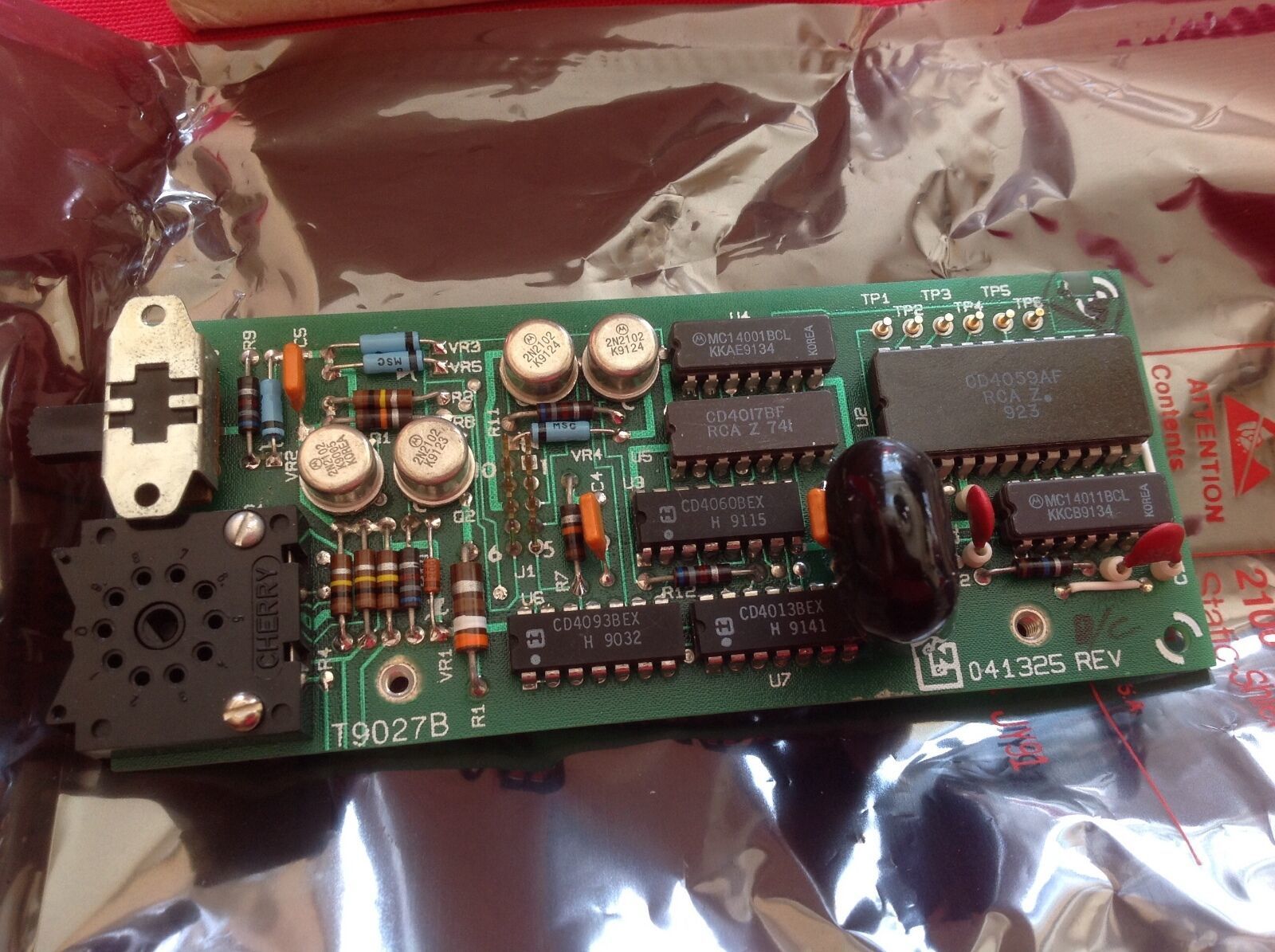 LEEDS NORTHRUP 041325 SPEED CHANGE BOARD NEW NOS $149 - $139.32