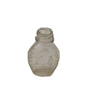Vintage Miniature Glass Bottle The Bayer Company Div Medicine  - $13.85