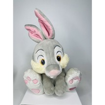 Thumper Plush Big Feet Rabbit Stuffed Toy 12&quot; Sitting Disney Store - $17.02