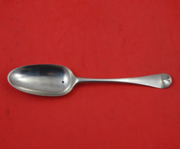 English Georgian Sterling Silver Dinner Spoon 8&quot; w/Knights Arm Date 1856 on Back - £108.12 GBP