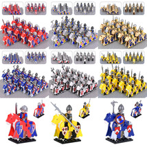 132pcs Wars of the Roses Mounted Army Soliders Collectible Minifigures Set - £4.63 GBP+