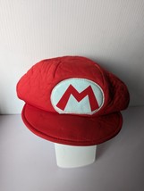 Super Mario Brothers Big  Red   Hat  Cap  Gamer Costume Cosplay  Nintendo Unisex - £15.57 GBP