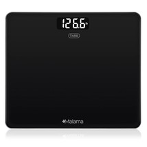 Malama Digital Bathroom Scale Body Weight Scale, Weighing Bath Scale With, Black - £28.30 GBP
