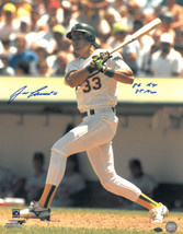 Jose Canseco signed Oakland A&#39;s 16x20 Photo dual 86 ROY &amp; 88 MVP (white ... - £37.61 GBP