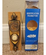 Vintage PP&amp;L Pennsylvania Replacement Doorbell Buttons &quot;Award Energy Eff... - €43,55 EUR