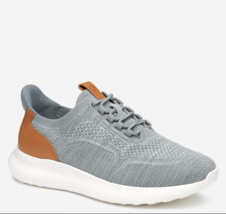 Johnston &amp; Murphy Gray Heathered Knit  Amherst 2.0 Knit Plain Toe (Width... - €84,13 EUR
