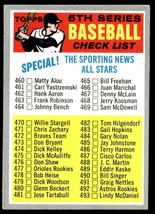 1970  Topps #432a 5th Series Checklist 460-546 CL, VAR "Baseball" - $19.80