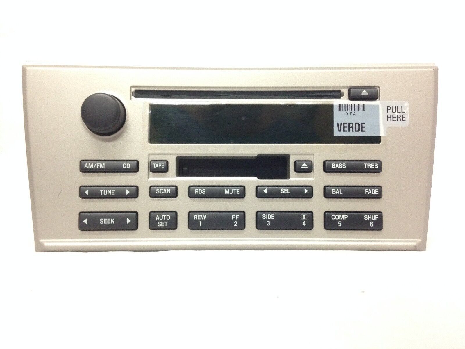 Primary image for Lincoln LS CD cassette radio. Original OEM stereo. Factory remanufactured 3W4T