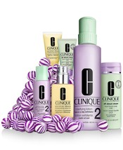 Clinique 7-Pc. Great Skin Everywhere Gift Set - I (very dry/dry), II (dry combin - £66.98 GBP