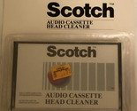 Scotch Audio Cassette Tape Head Cleaner New Unused Sealed - $9.89