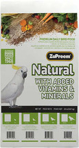 ZuPreem Natural Daily Bird Food for Medium Birds - Balanced Nutrition with Added - £31.01 GBP+