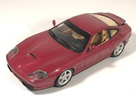 HotWheels Ferrari 550 Maranello Burgundy Red 1:18 Scle Diecast Metal Car... - £47.58 GBP