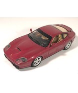 HotWheels Ferrari 550 Maranello Burgundy Red 1:18 Scle Diecast Metal Car... - £46.60 GBP