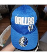 NEW Dirk Nowitzki Dallas Mavericks adjustable jersey mesh hat cap - $19.60