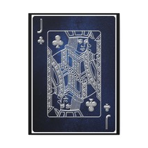 Jack Of Clubs Space Background Playing Card Canvas Wall Art for Home Decor Read - £68.25 GBP+