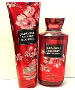 JAPANESE CHERRY BLOSSOM Bath &amp; Body Works Body Wash &amp; Body Cream 8 oz/226 g - $29.61