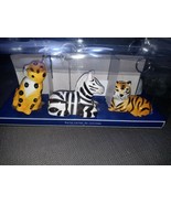 Pier One Imports RARE Ceramic Exotic Animal Picture Holders-BRAND NEW-SH... - $797.93 MXN
