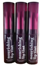  3 Bath And Body Works  MIDNIGHT  PLUM Nourishing Hyaluronic Acid Lip Tint  - $26.63