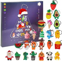 Christmas 2022 Advent Calendar For Kids Holiday Countdown Calendar With 24 Pcs M - £29.53 GBP