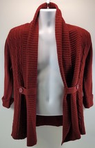 MM) Red Paint Women's Acrylic Sweater Large Burgundy - $9.89 MM) Red Paint Women's Acrylic Sweater Large Burgundy - $9.89