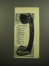 1960 The Sands Hotel Ad - For reservations - £11.78 GBP