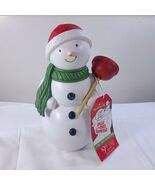 NEW Hallmark Jolly In the John Snowman Plunger Sings Talks Motion Activa... - $1,316.03 MXN