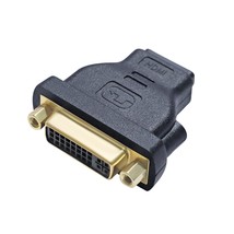 DTech DVI Female to HDMI Female Adapter HDMI to DVI-I Converter Bi-Direc... - £10.19 GBP